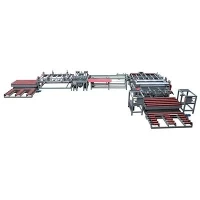 PLC -Unità tas-serrar DD tal-plywood ikkontrollat għall-kwadru tal-pannelli ta' 1220x2440mm